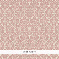 Schumacher Burley Pink Wallpaper 5008031