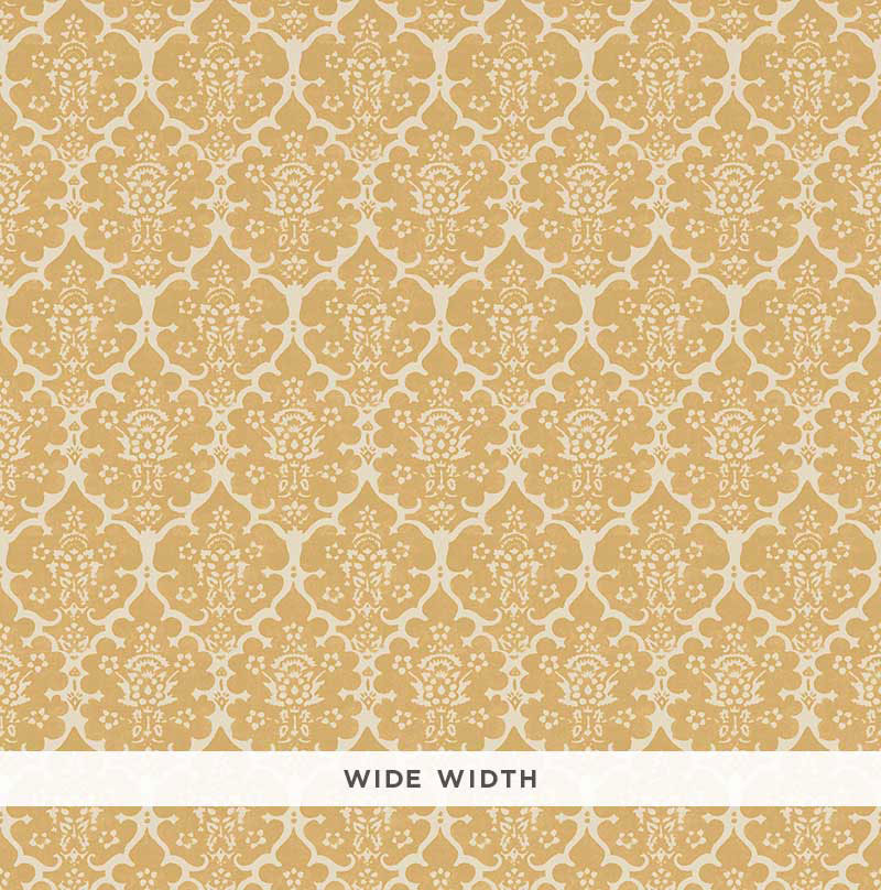 Schumacher Burley Straw Wallpaper 5008032