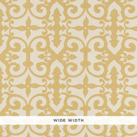 Schumacher Ferne Park Straw Wallpaper 5008042