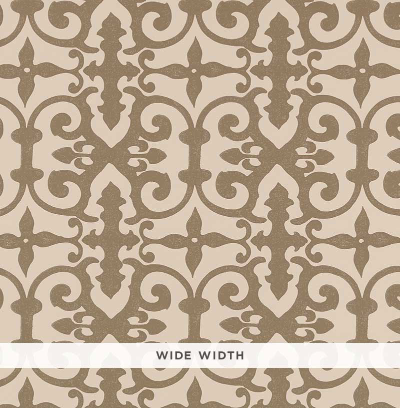 Schumacher Ferne Park Berber Brown Wallpaper 5008046