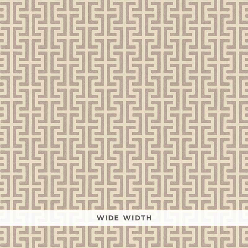 Schumacher Temple Lilac Wallpaper Sample 5008050