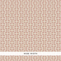 Schumacher Temple Pink Wallpaper 5008051