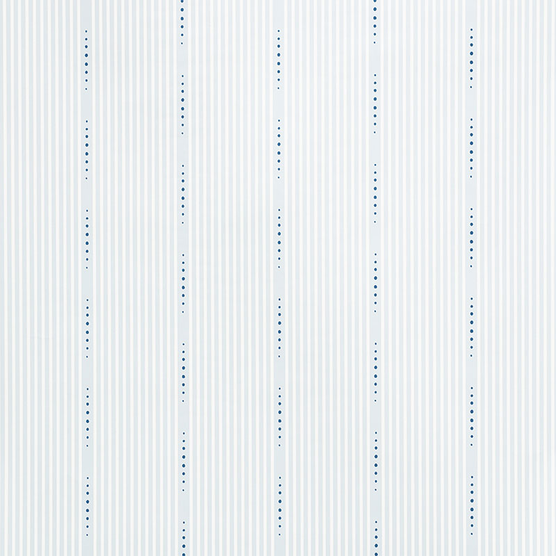 Schumacher Opus Blue Wallpaper Sample 5008145