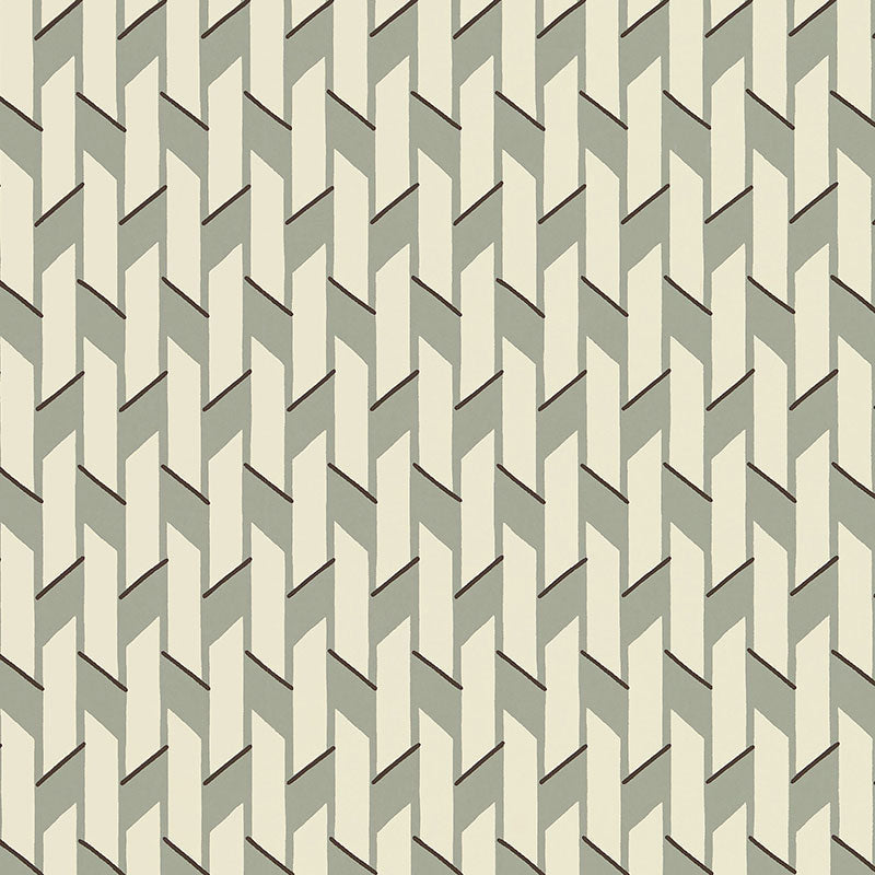 Schumacher Empire Muse Wallpaper Sample 5008152