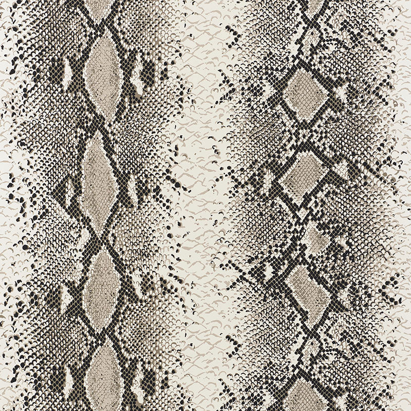 Schumacher Snake Charmer Cinder Wallpaper 5008180