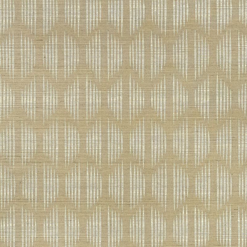 Schumacher Ovington Sisal Sage Wallpaper Sample 5008272
