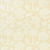 Schumacher Woodland Silhouette Sisal Ivory Wallpaper 5008280