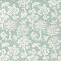 Schumacher Woodland Silhouette Sisal Sky Wallpaper 5008284