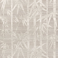 Schumacher Les Bambous Sisal Fog Wallpaper 5008311
