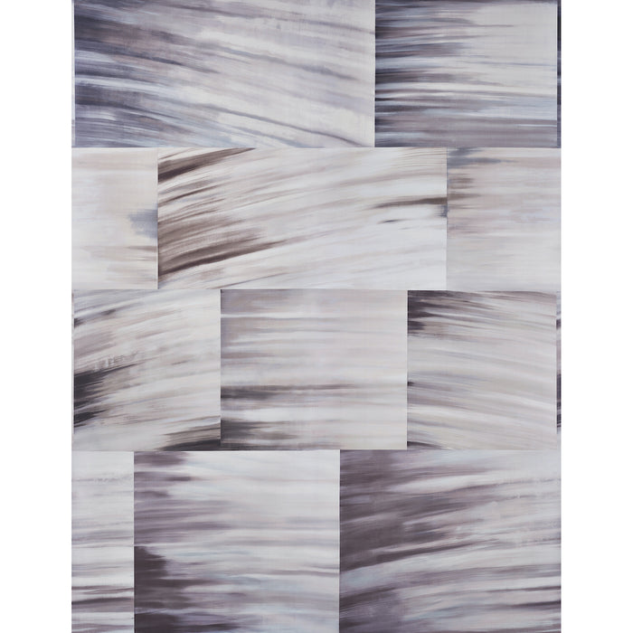 Schumacher Blocks Panel Set Natural Wallpaper Sample 5008340
