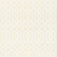 Schumacher Imperial Trellis Sisal Ivory Wallpaper 5008350