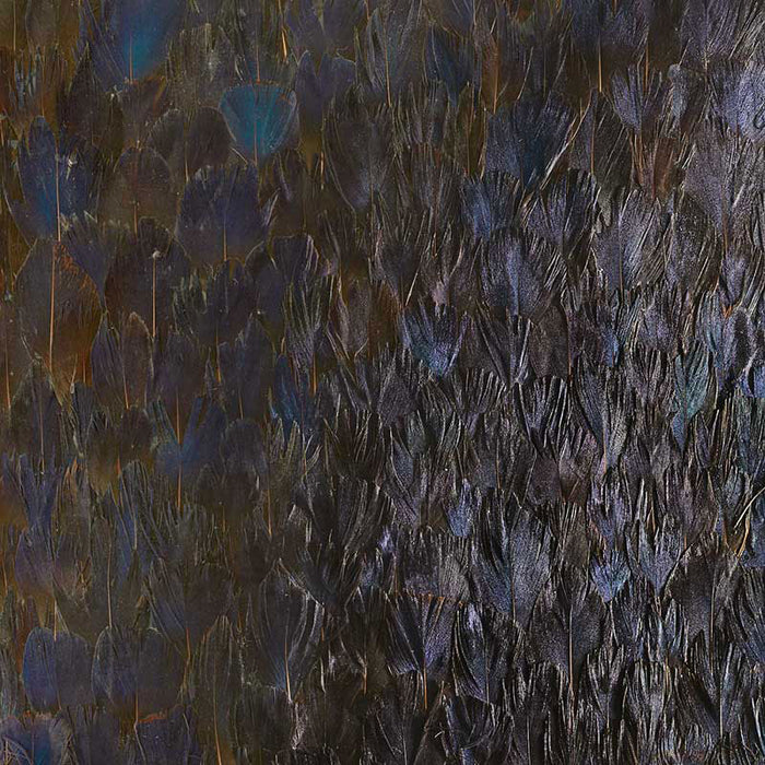 Schumacher Sapphire Bronze Violet Wallpaper Sample 5008398