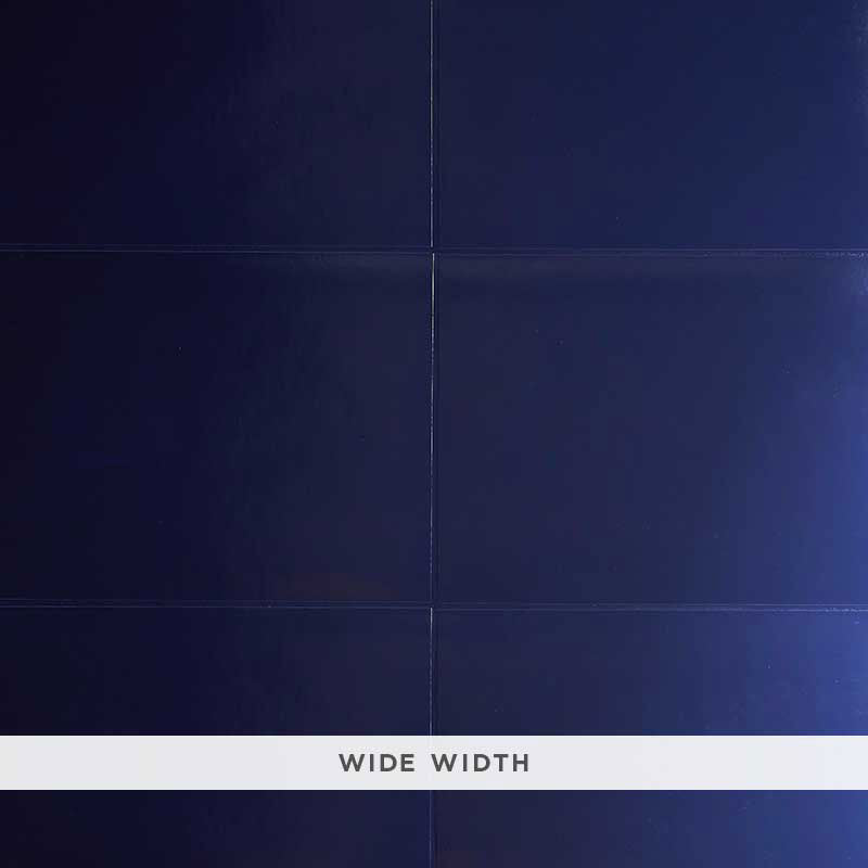 Schumacher Glossed Vellum Navy Wallpaper Sample 5008461