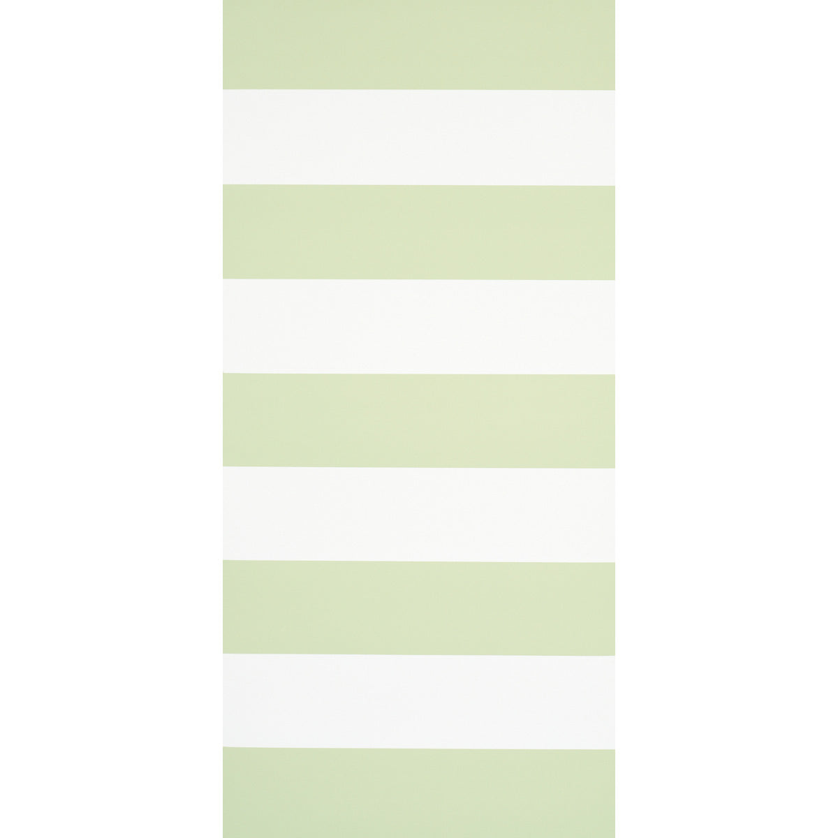 Schumacher Baxter Stripe Green Wallpaper Sample 5008525