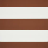Schumacher Baxter Stripe Brown Wallpaper 5008527