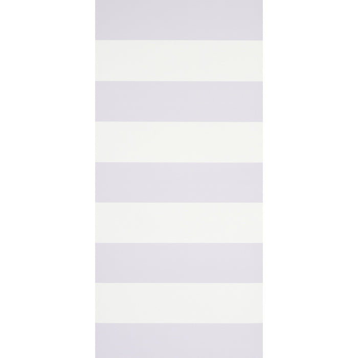 Schumacher Baxter Stripe Lilac Wallpaper Sample 5008528