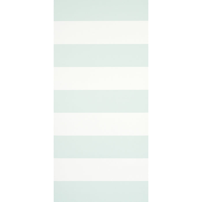Schumacher Baxter Stripe Mineral Wallpaper Sample 5008529