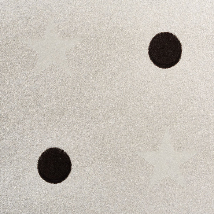Schumacher Etoiles Et Points Warm Silver Wallpaper Sample 5008551