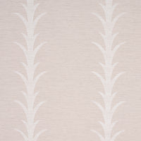 Schumacher Acanthus Stripe Vinyl Limestone Wallpaper 5008590