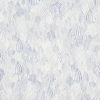 Schumacher Feathers Indigo Wallpaper 5008611