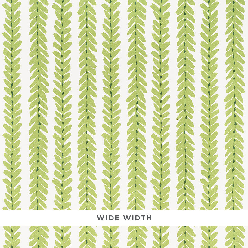 Schumacher Woodperry Green Wallpaper Sample 5008791