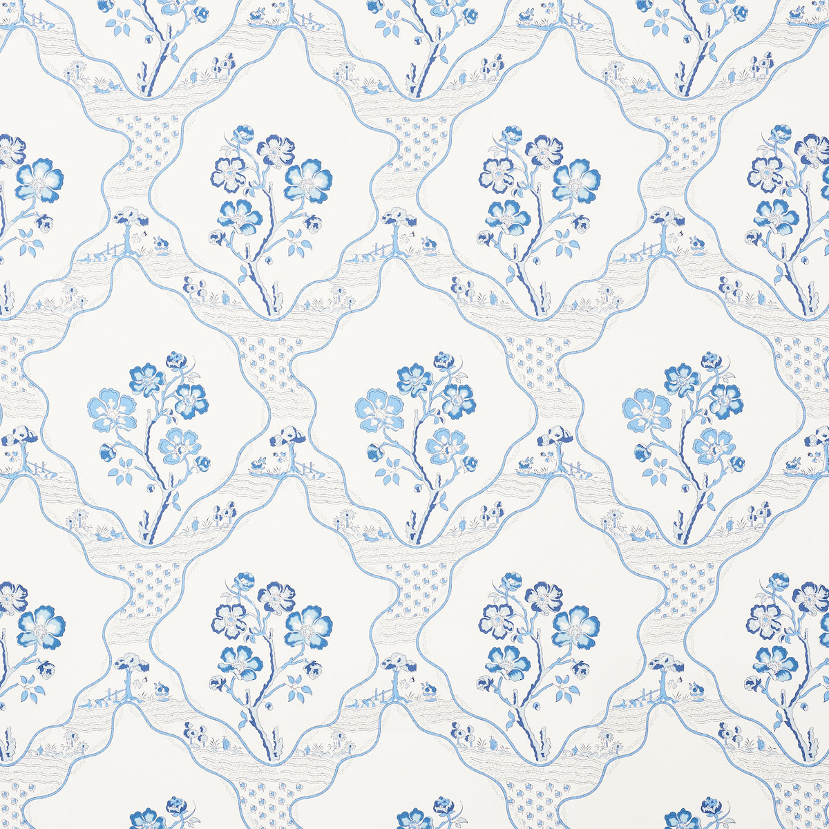 Schumacher Marella Delft Wallpaper Sample 5008801