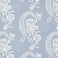 Schumacher Millicent Delft Wallpaper 5008813