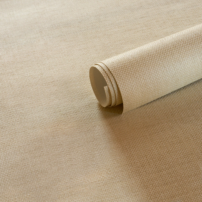 Schumacher Kiko Paperweave Limestone Wallpaper 5008842