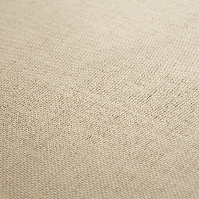 Schumacher Kiko Paperweave Limestone Wallpaper Sample 5008842