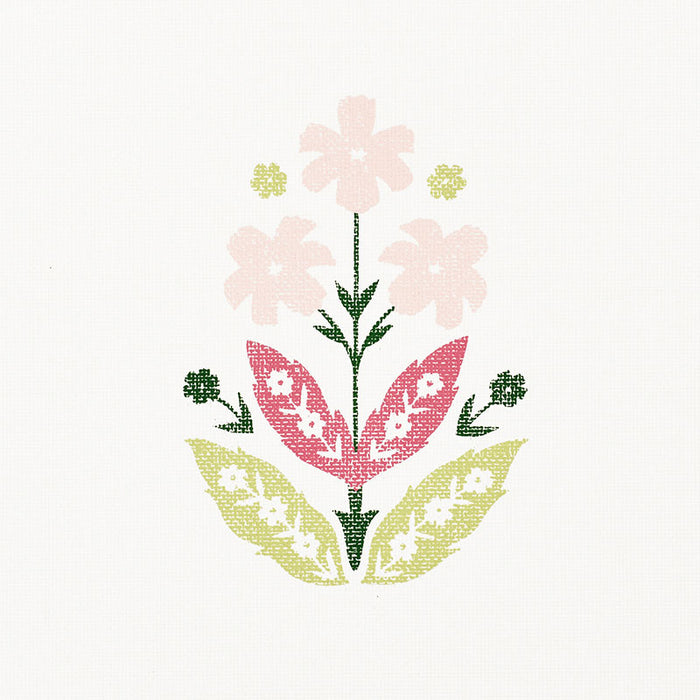 Schumacher Floweret Paperweave Spring Wallpaper 5008921