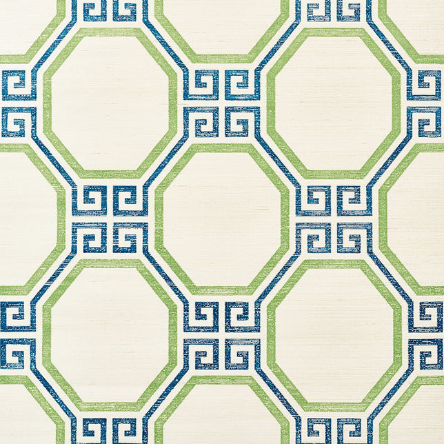 Schumacher Octavia Sisal Jade 5008934 Wallpaper | 40% Off (Samples)