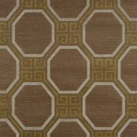 Schumacher Octavia Sisal Sepia Wallpaper 5008938