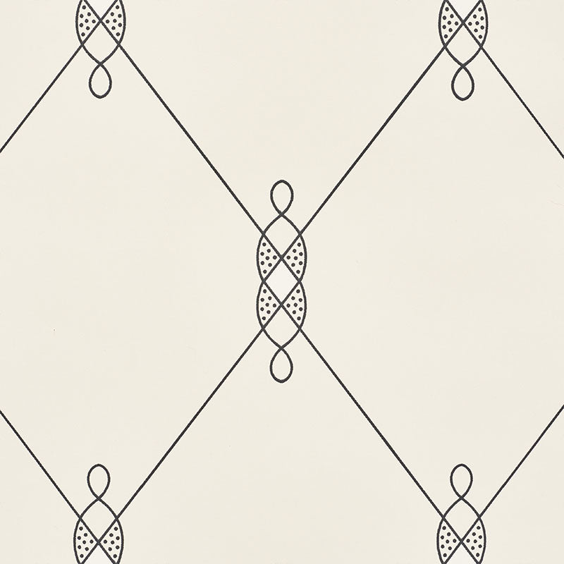 Schumacher Diso Parchment Wallpaper Sample 5009231