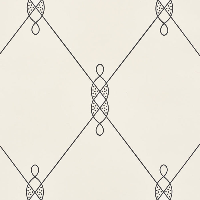 Schumacher Diso Parchment Wallpaper Sample 5009231