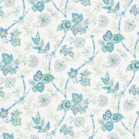 Schumacher Emperor's Vine Peacock Wallpaper 5009290