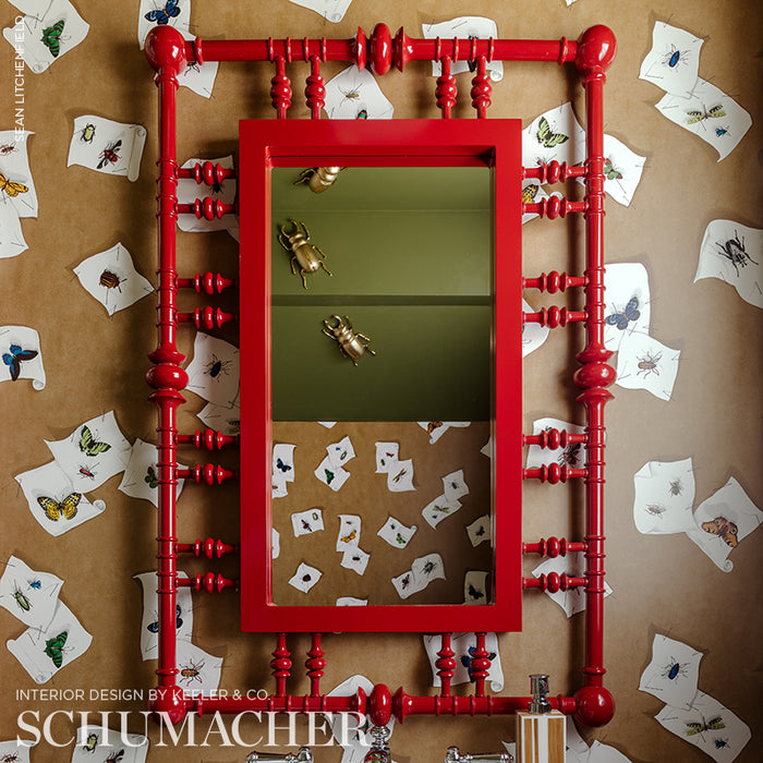 Schumacher Diana Multi Wallpaper Sample 5009340