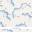 Schumacher Mercurio Red & Blue Wallpaper Sample 5009350