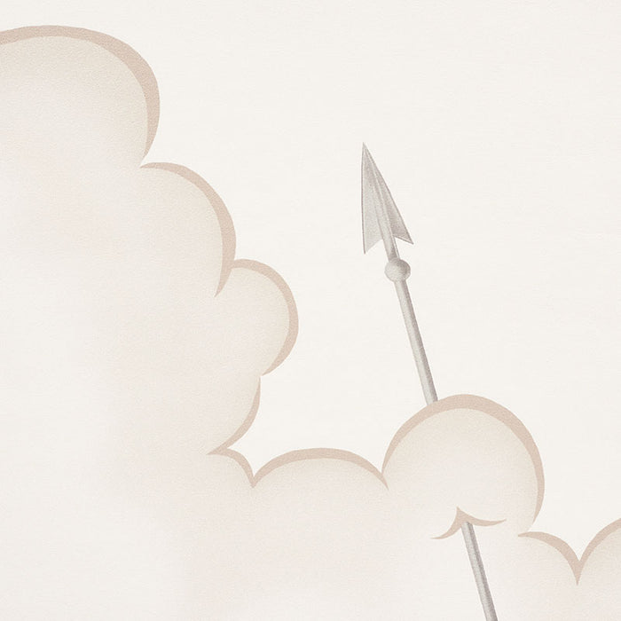 Schumacher Mercurio Natural Wallpaper Sample 5009352