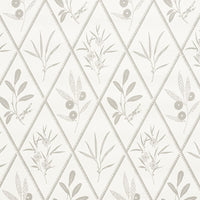Schumacher Endimione Grey Wallpaper 5009372