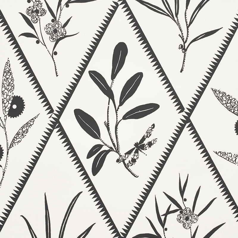 Schumacher Endimione Carbon Wallpaper Sample 5009373