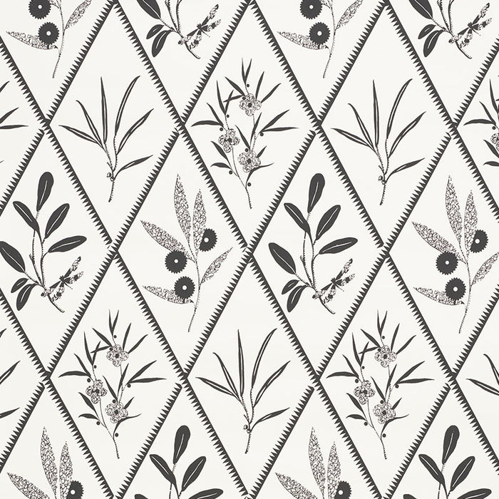 Schumacher Endimione Carbon Wallpaper Sample 5009373