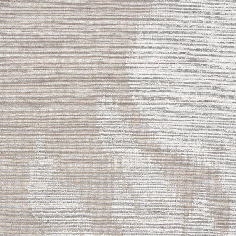 Schumacher Agra Hemp Shimmer Moonstone Wallpaper 5009400