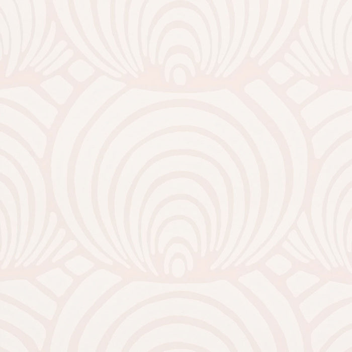 Schumacher Coralline Blush Wallpaper Sample 5009433