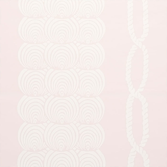 Schumacher Coralline Blush Wallpaper Sample 5009433