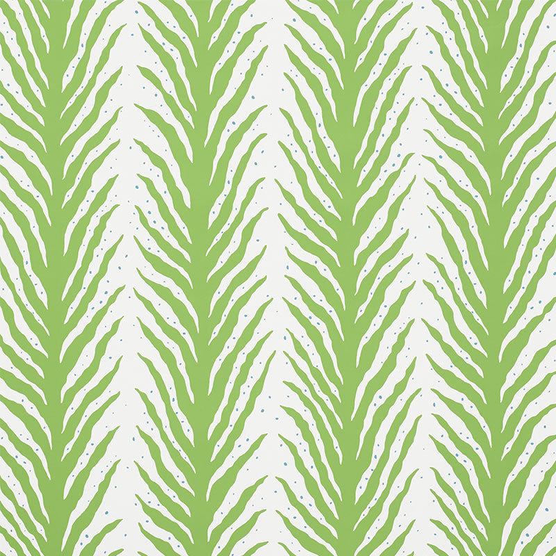 Schumacher Creeping Fern Moss Wallpaper Sample 5009450