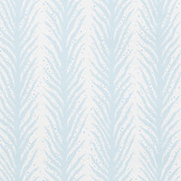 Schumacher Creeping Fern Slumber Blue Wallpaper 5009451