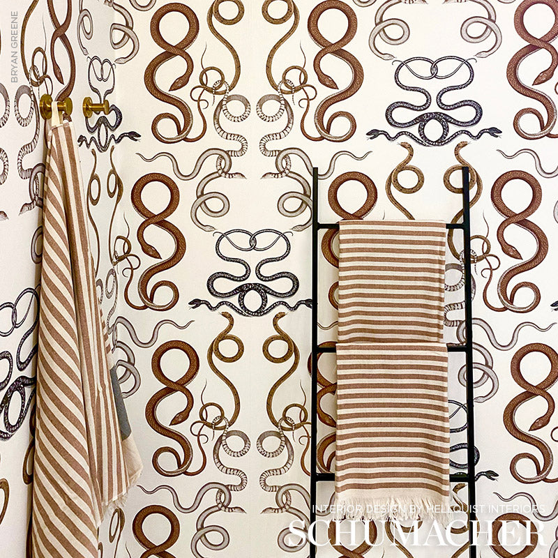 Schumacher Giove Agate & Onyx Wallpaper 5009462