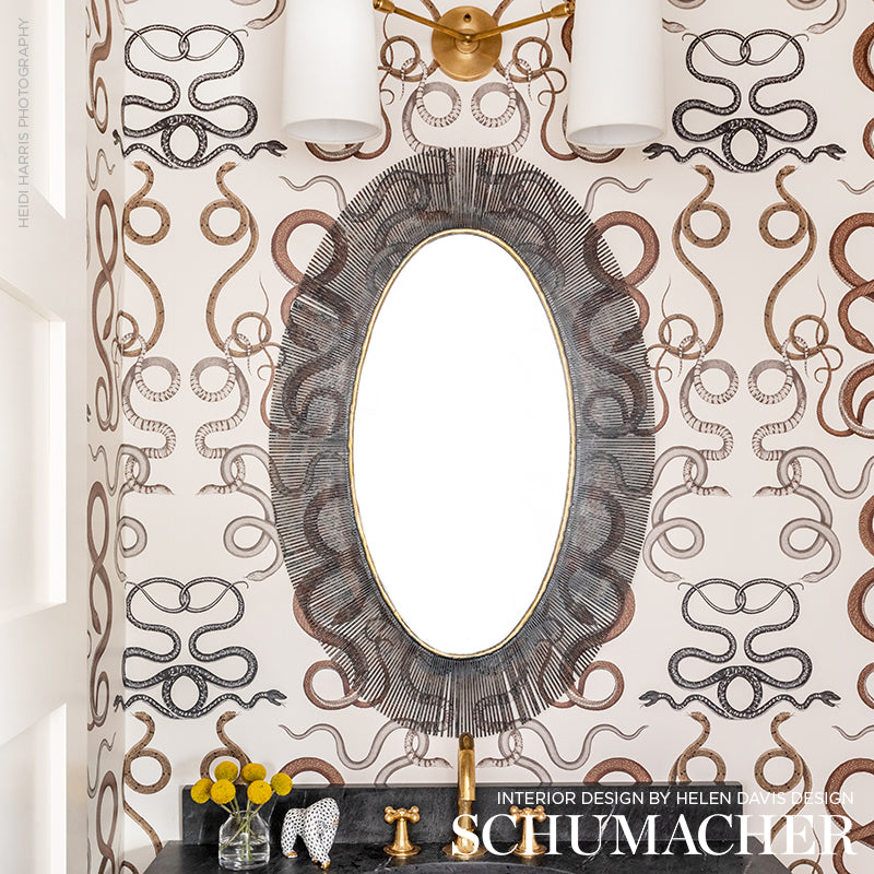 Schumacher Giove Agate & Onyx Wallpaper Sample 5009462