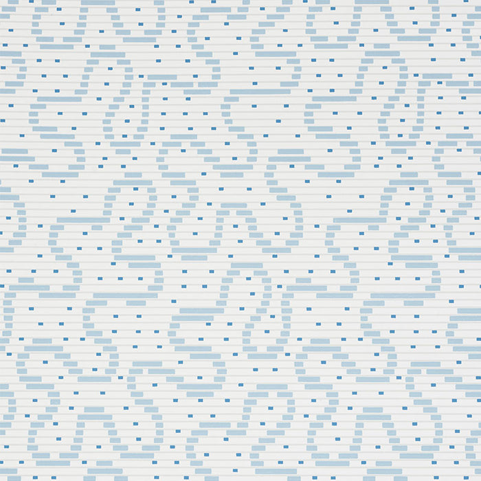 Schumacher Meander Slumber Blue Wallpaper Sample 5009472