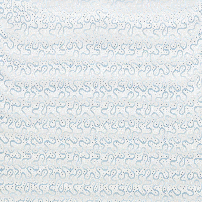 Schumacher Meander Slumber Blue Wallpaper Sample 5009472